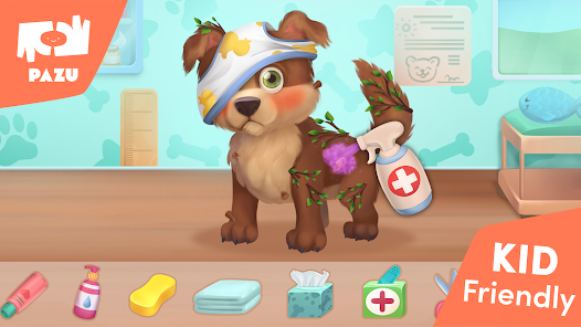 Jogo de cachorrinho e jogo de veterinária - Pet doctor / Amostra