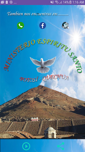 Android application Radio Espíritu Santo Potosí screenshort