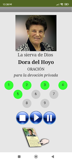 Dora Audio Oración Screen 2