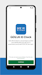screenshot of GOV.UK ID Check
