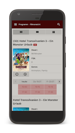 Android application Filmpalast Wolfenbüttel screenshort