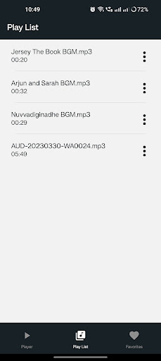 AV Player Screen 2