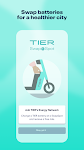 screenshot of TIER Electric scooters