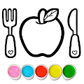 Download Coloring Meal for Kids Game 1.7 Apk for android