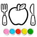 Coloring Meal for Kids Game
