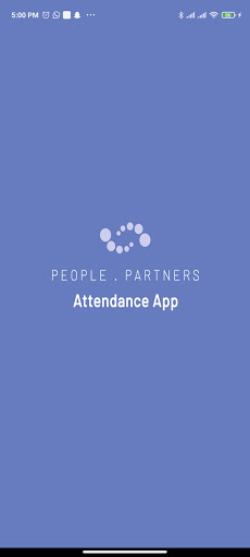 Android application AttendanceApp: People.Partners screenshort