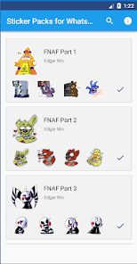 WAStickers - Fnaf - Apps on Play