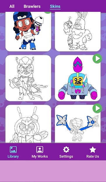 Screenshot 11 Brawl Stars Coloring Book android