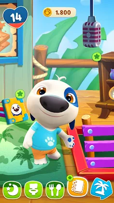 My Talking Hank: Islands - Screenshot 1