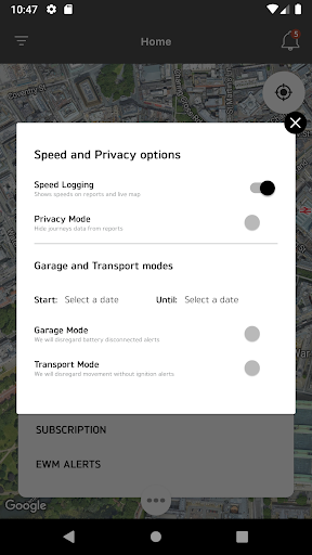 Triumph Track+ Screen 3