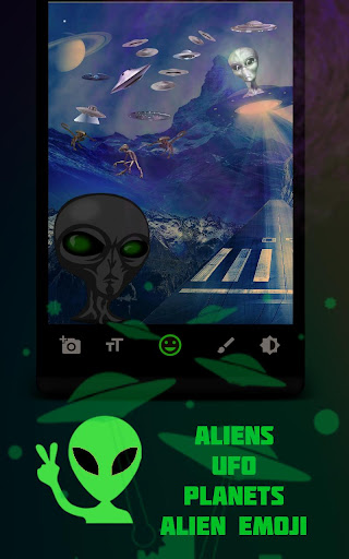 Alien UFO Photo Editor Screen 3