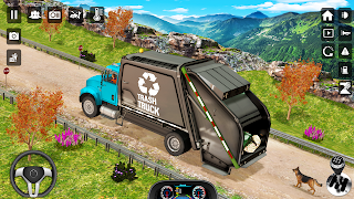 Trash Truck Games Simulator 3D - Screenshot 2