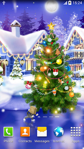 Christmas Rink Live Wallpaper Screen 2