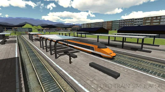animation à Chambéry, petit train électrique Stock Photo