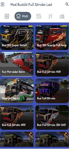 Mod Bussid Bus Full Strobo Ledのおすすめ画像3