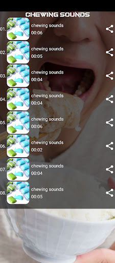chewing sounds Screen 2