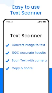 Image to text - word scanner