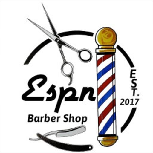 Espn Barbershop logo
