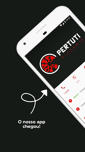 Android application Pertuti Pizzaria screenshort
