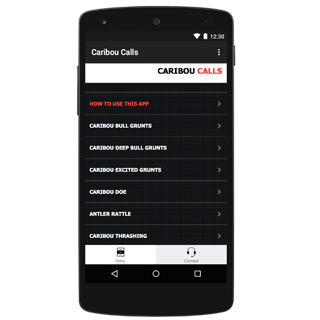 Caribou Calls for Hunting