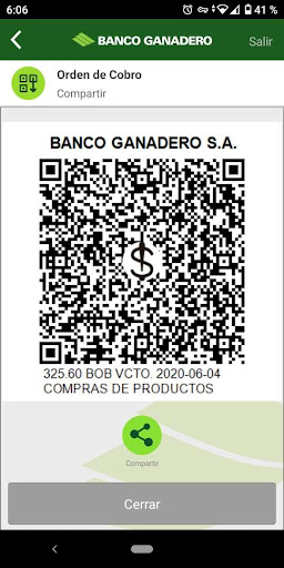 Cobros QR Screen 3
