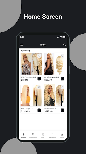 Android application Kimora Kollections screenshort