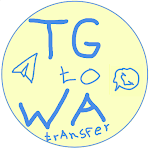 Cover Image of डाउनलोड Telegram Stickers to WhatsApp Transfer 1.0.1 APK