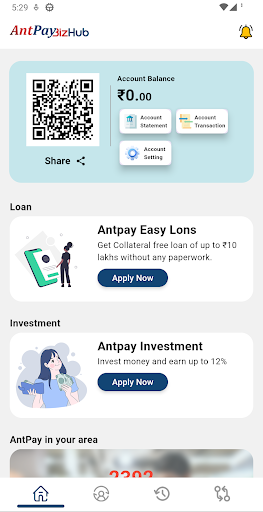Antpay Bizhub Screen 2