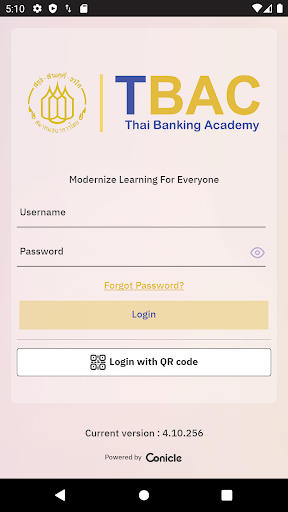 Android application TBAC Learning screenshort