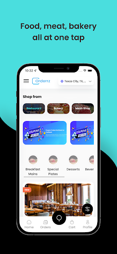 Orderrz Screen 2