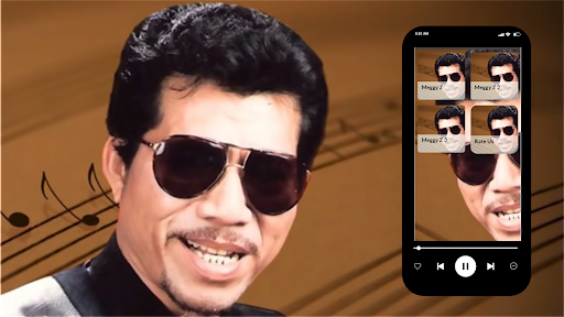 Android application Meggy Z Lagu Kenangan Mp3 screenshort