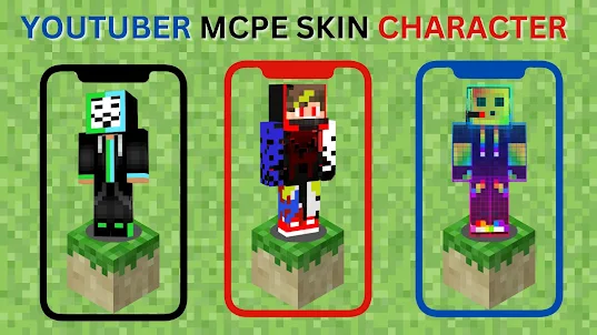 Youtuber Skins for MCPE