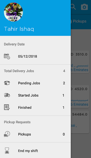 Fastline - App For Drivers Screen 3