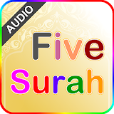 Five Surah with Sound (Color Coded) icon