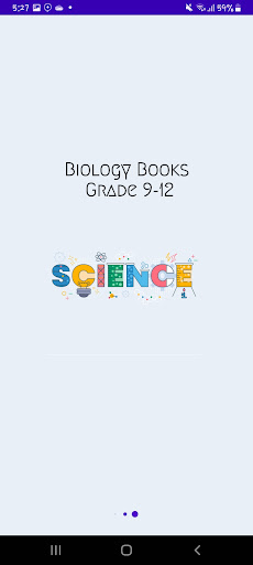 Android application Biology Books : Grade 9 -12 screenshort