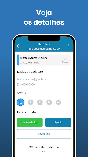 Kumon MOL - Gestão de Contatos Screen 2