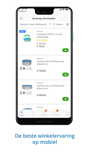 Zwembadstore Screen 2