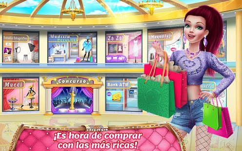 Chica Rica - Juego de compras Screenshot