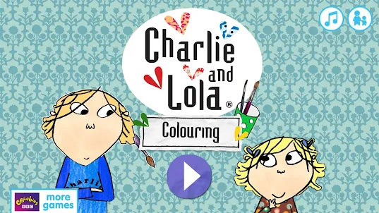 Charlie and Lola Colouring