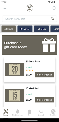 iLL Chino Meals Screenshot 1 - AppWisp.com