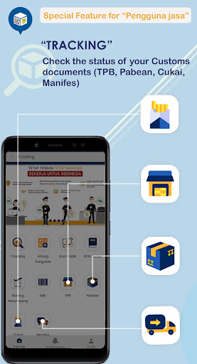 Android application Mobile Beacukai screenshort