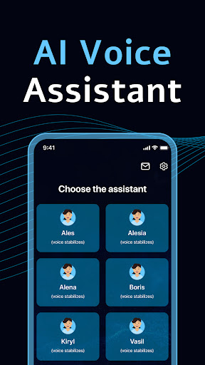 Android application Asistent screenshort