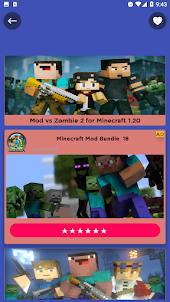 Mod vs Zombie 2 for Minecraft