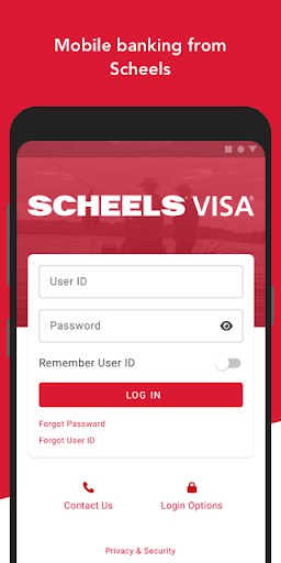 Android application Scheels Visa Card screenshort
