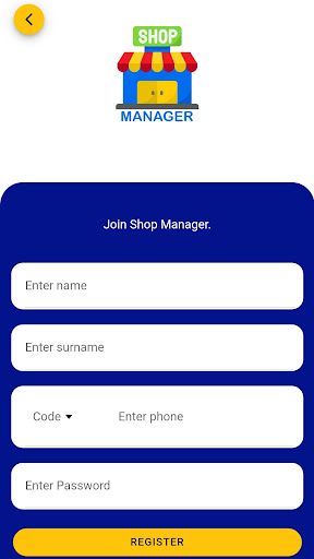 Tuckshop Manager Screen 3