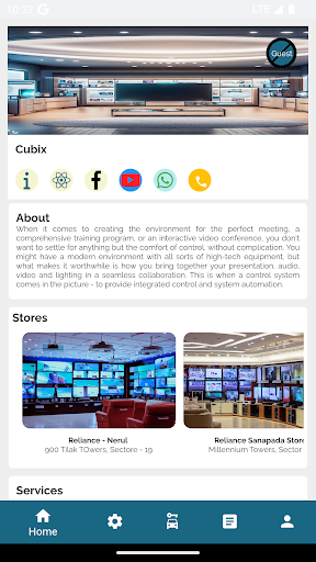 Android application Cubix screenshort