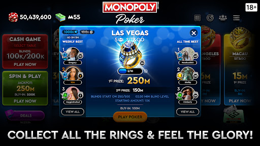 MONOPOLY Poker - Texas Holdem 1.6.11 screenshots 5