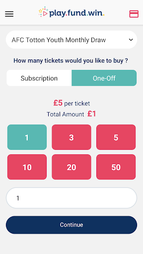 Android application Play Fund Win screenshort