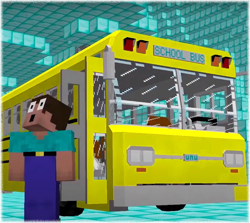 Android application Bus Mod for PE screenshort