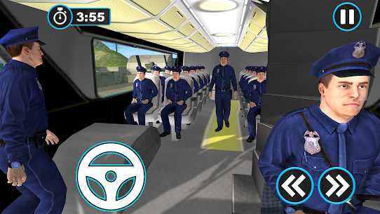 Police Bus Simulator Bus Game 16
